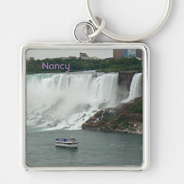 Porte-clés Niagara Falls sur le côté canadien (Devant)