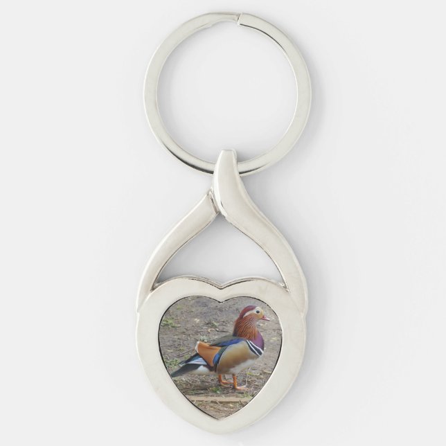 Porte-clés Nice Bird Heart Keychain (Devant)