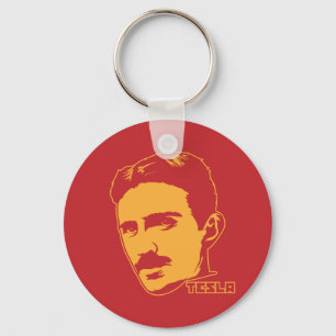 Porte-clés Nikola Tesla Portrait