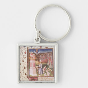 Porte-clés Nimrod surveillant le bâtiment de la tour de