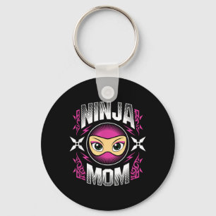 Porte-clés Ninja Maman Ninjas Maman Fête des Mères Mummy Arts