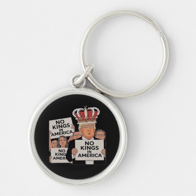Porte-clés No Kings In America Anti Classic Bold Style (Devant)