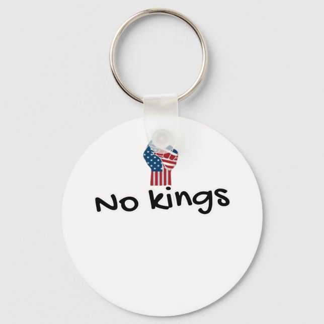 Porte-clés No Kings In America Classic Minimal Clean (Recto)