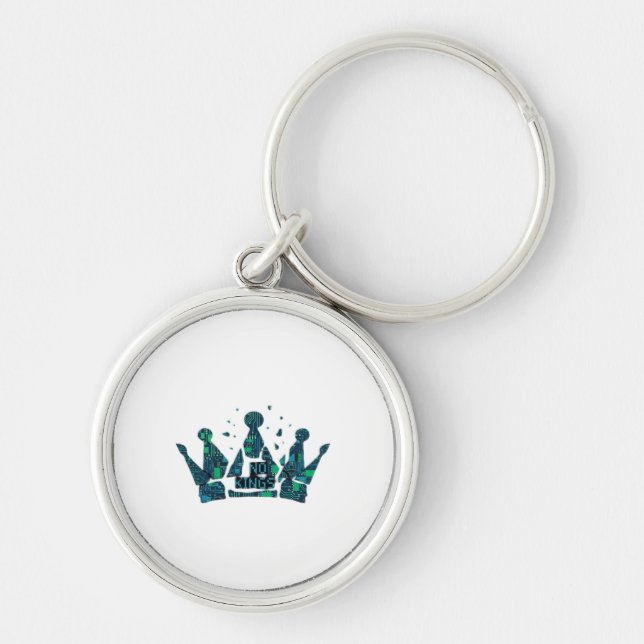 Porte-clés No Kings In America Freedom Aesthetic (Devant)