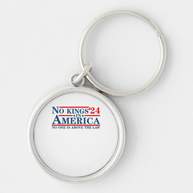 Porte-clés No Kings In America Retro Classic (Devant)