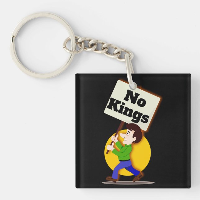 Porte-clés No Kings Keychain (Devant)