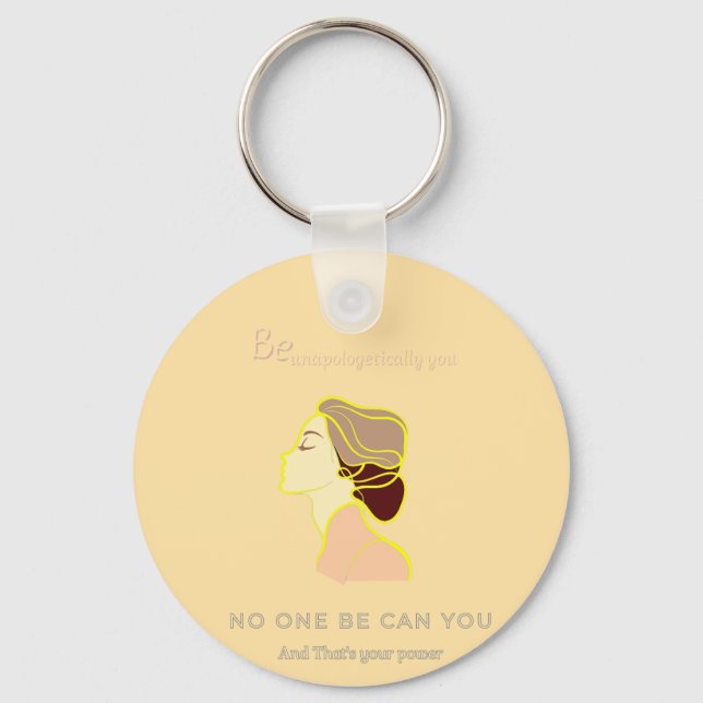 Porte-clés No One Be Can You  (Recto)