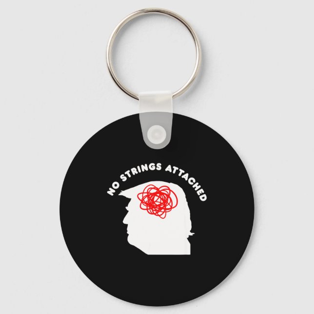 Porte-clés No Strings Attached Funny Sarcastic Saying Adult H (Recto)