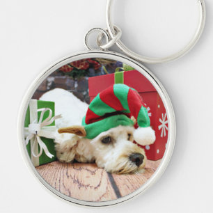 Porte-clés Noël - Cockapoo - kc