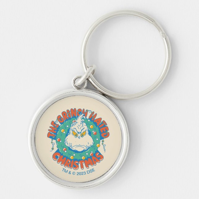 Porte-clés Noël de Grinch haï (Devant)