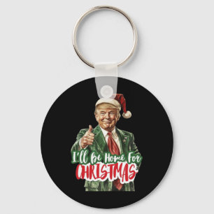 Porte-clés Noël Donald Trump Président 2024 Dancing Funn