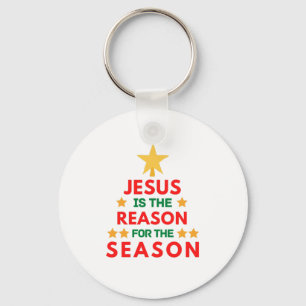 Porte-clés Noël Jésus est la raison de la saison