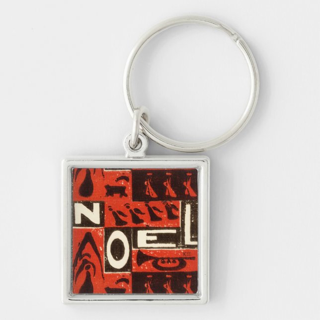 Porte-clés Noel Rouge (Devant)
