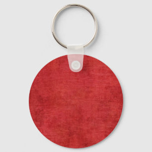 Porte-clés Noël Rouge Tissu de Chenille