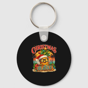 Porte-clés Noël vintage en juillet équipe d'été hommes femmes