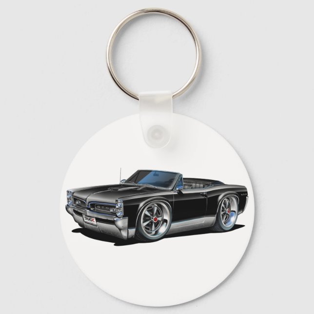 Porte-clés Noir convertible 1966/67 GTO (Recto)