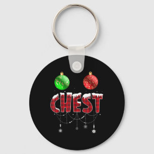 Porte-clés Noix de Noël Correspondantes Couple châtaignes 4