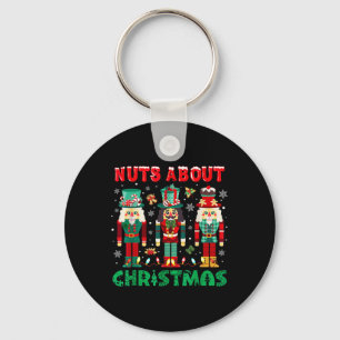 Porte-clés Noix de Noël Super à propos de Noël Nutcra