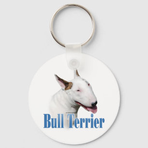 Porte-clés Nom de bull-terrier