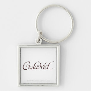 Porte-clés Nom de Galadriel solide