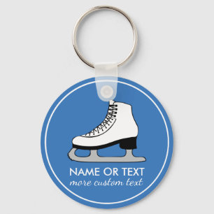 Porte-clés Nom de l'équipe de patinage artistique personnalis