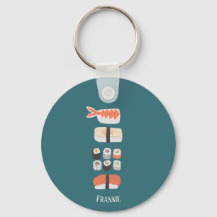 Porte-clés Nom du sushi
