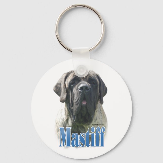 Porte-clés Nom Mastiff (broche) (Recto)