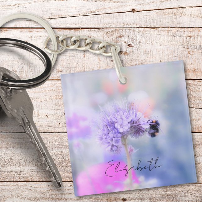 Porte-clés Nom personnalisé Little Bee (Créateur téléchargé)