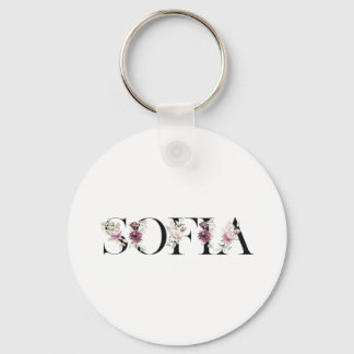 Porte-clés Nom Sofia.