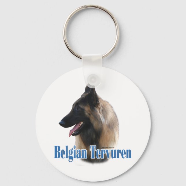 Porte-clés Nom Tervuren belge (Recto)
