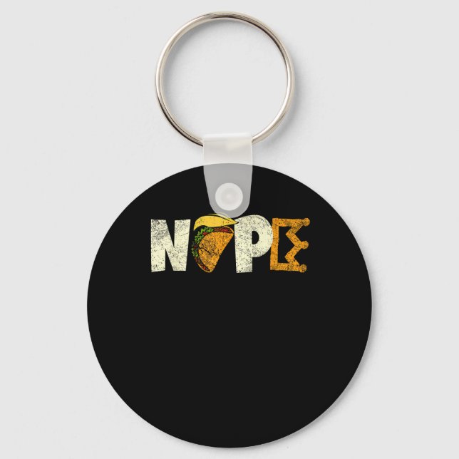 Porte-clés Nope No Kings In America We The People Political  (Recto)