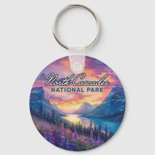 Porte-clés North Cascades National Park Washington Vintage