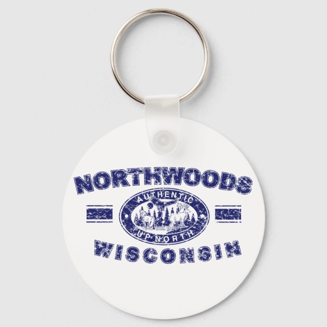 Porte-clés Northwoods-Distressed-[Conv (Recto)