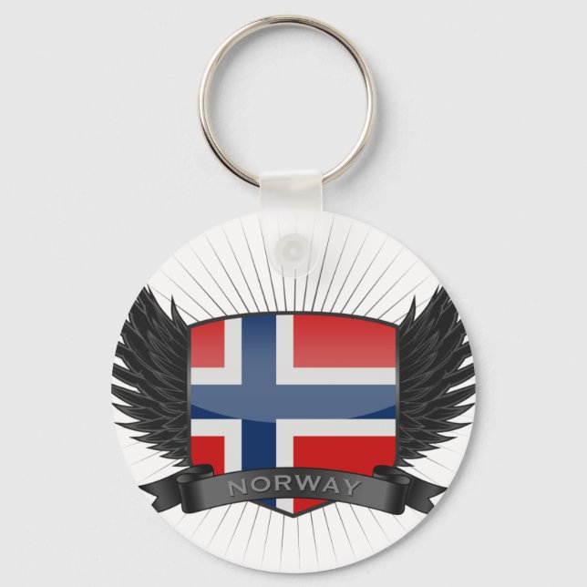 PORTE-CLÉS NORVÈGE (Recto)