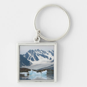 Porte-clés Norvège, glacier qui recule et iceberg