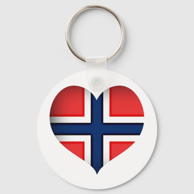 Porte-clés Norway Flag (Recto)