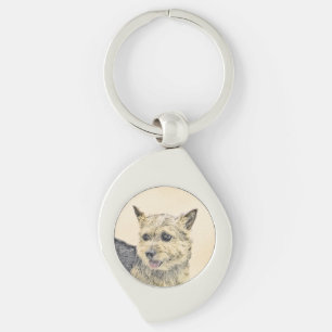 Porte-clés Norwich Terrier Peinture - Cute Original Chien Art