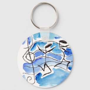Porte-clés Notes musicales Come to Life La musique ajoute de 
