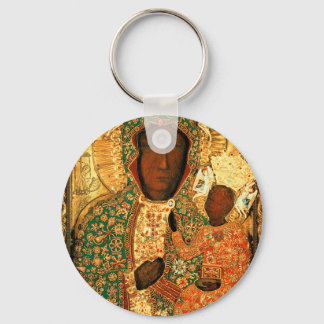 Porte-clés Notre-Dame de Czestochowa Black Madonna Pologne do