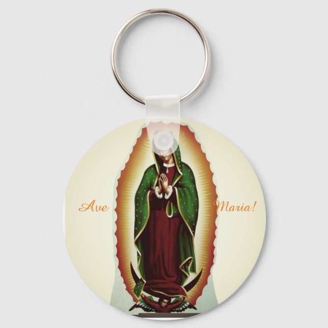 Porte-clés Notre-Dame de Guadeloupe porte - clé (Recto)