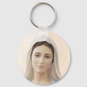 Porte-clés Notre-Dame de la Paix, Medjugorje, Reine de la Pai