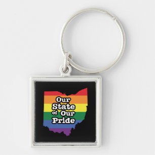 Porte-clés Notre État de notre fierté Ohio