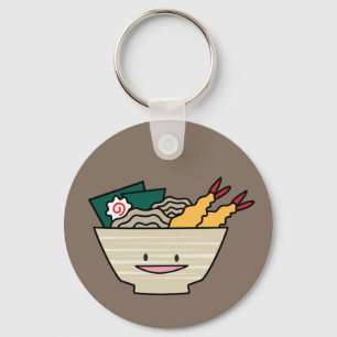 Porte-clés Nouilles de Japonais de crevette de nori de bol de