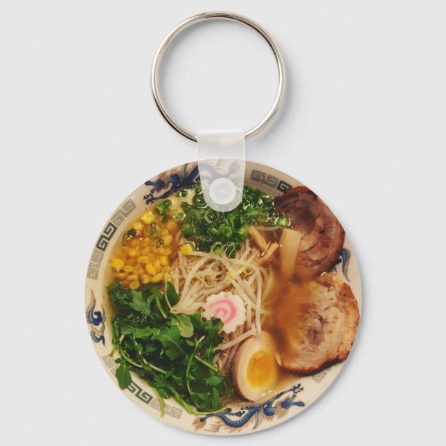 Porte-clés Nouilles de ramen de porc (Recto)
