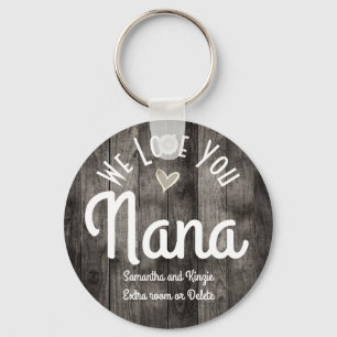 Porte-clés Nous vous aimons Nana Porte - clé de noms personna