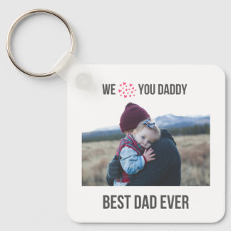 PORTE-CLÉS NOUS VOUS AIMONS PAPA PORTE - CLÉ 2 PHOTO PERSONNA
