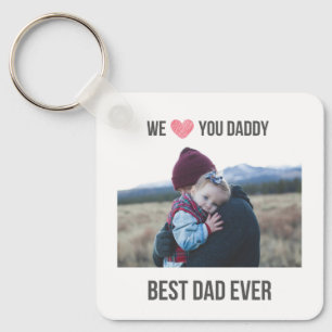 PORTE-CLÉS NOUS VOUS AIMONS PAPA PORTE - CLÉ 2 PHOTO PERSONNA