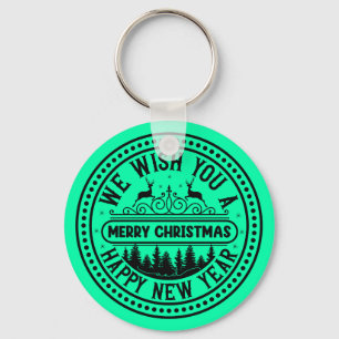 Porte-clés Nous Vous Souhaitons Un Joyeux Noël Et Bonne Année