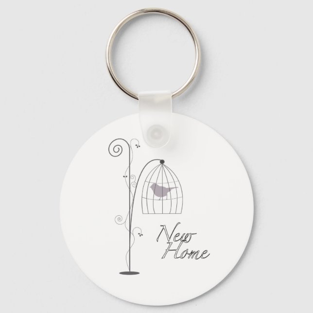 Porte-clés Nouveau domicile (Recto)