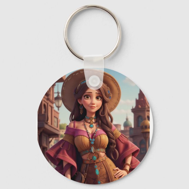 Porte-clés Nouveau titre d'utilisateur conversation pour port (Recto)